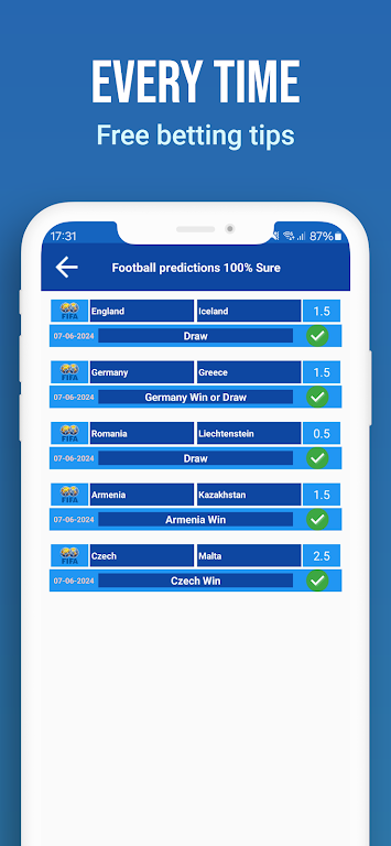 Football Prediction 100% Sure應用截圖第2張