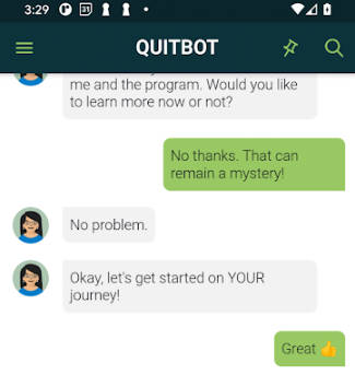 QuitBot Captura de pantalla 0