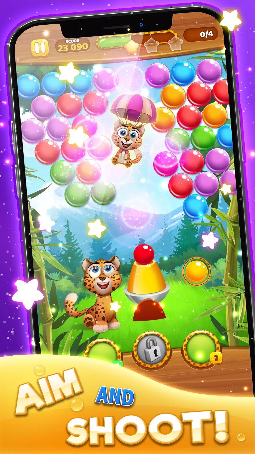 Bubble Pop: Wild Rescue應用截圖第1張