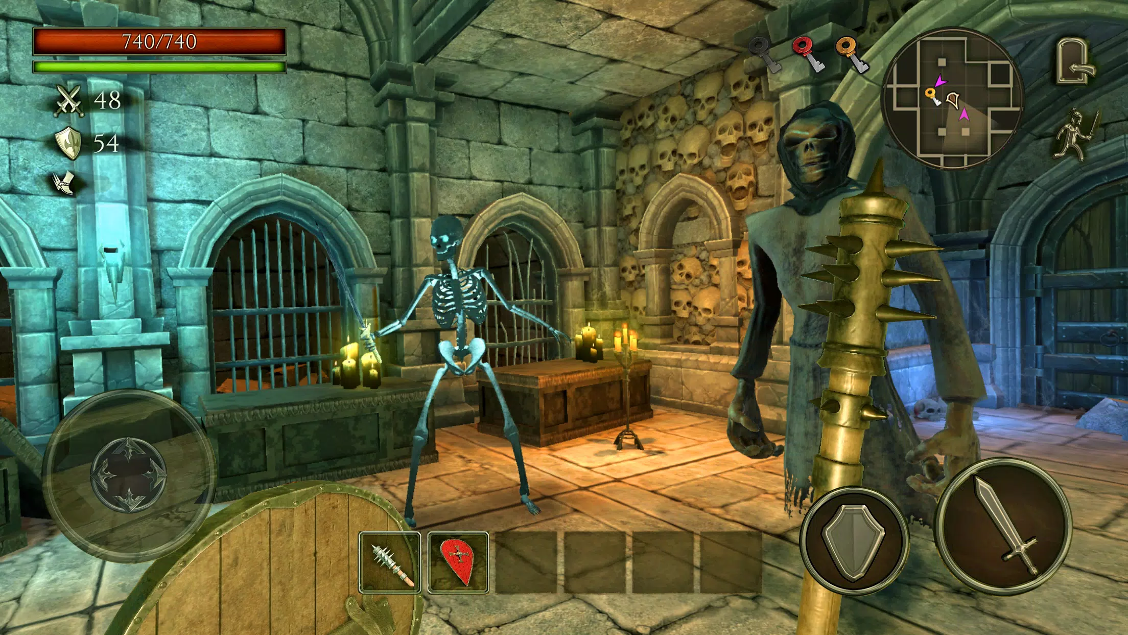 Ghoul Castle 3D - Action RPG应用截图第1张