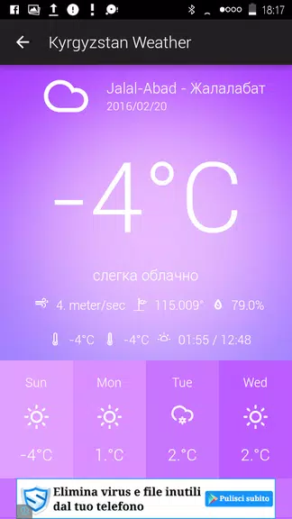 Kyrgyzstan Weather Zrzut ekranu 1