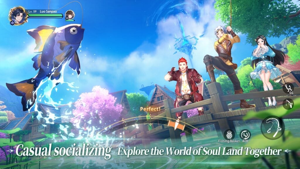 Soul Land: MMORPG เปิดตัวใน Open World