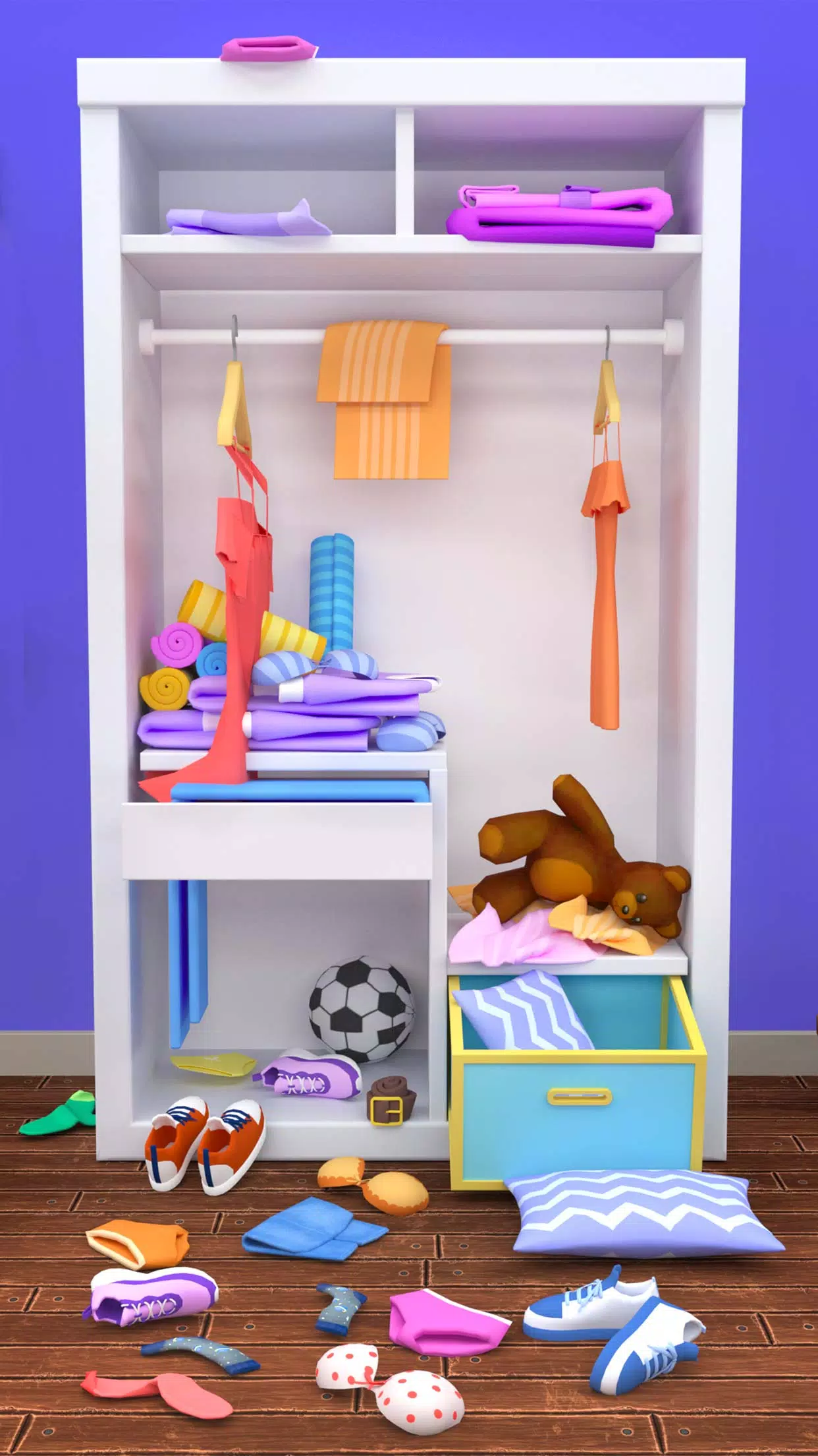 Fill the Closet: Organize Game Ảnh chụp màn hình 0