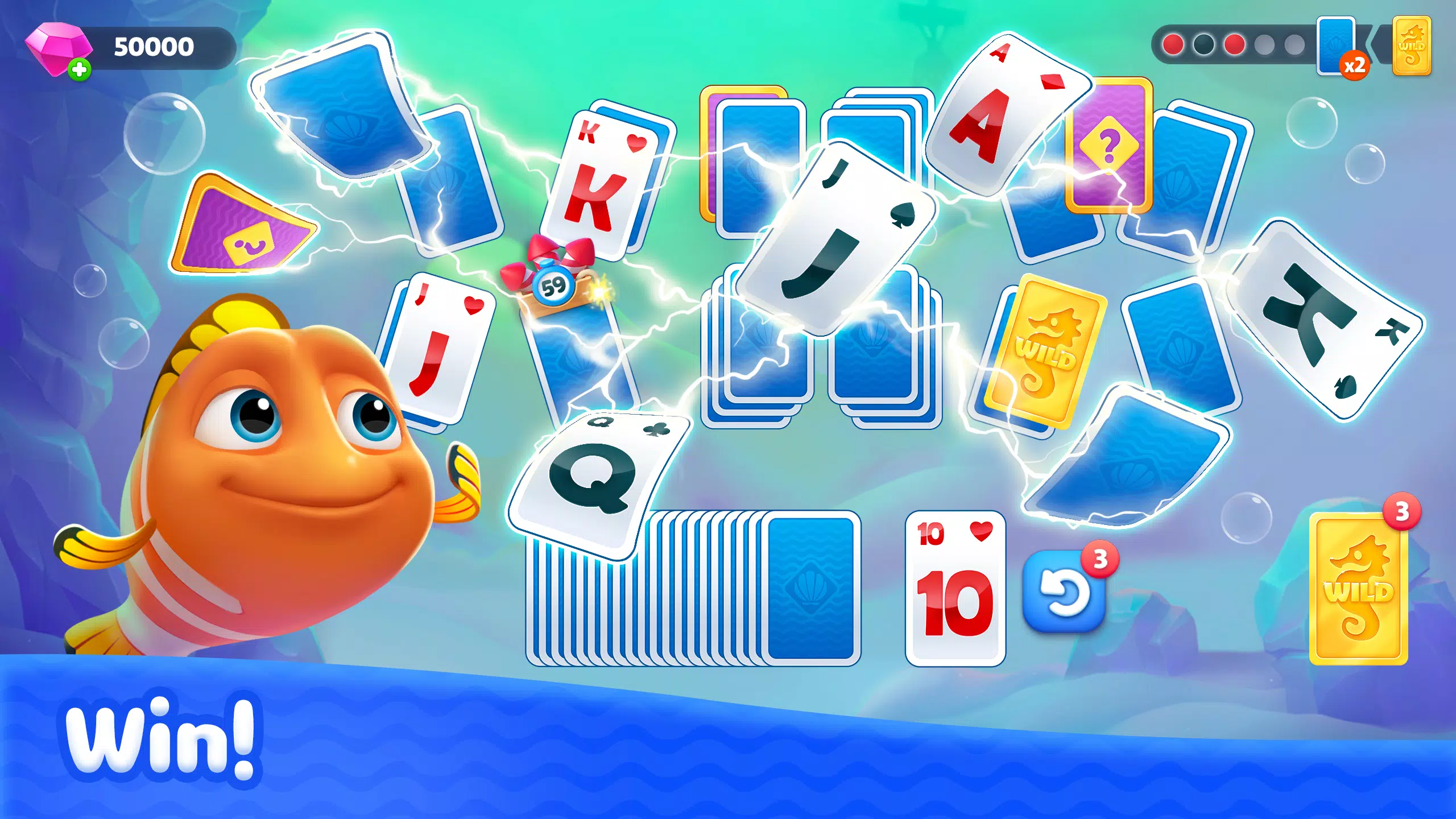 Fishdom Solitaire Скриншот 2