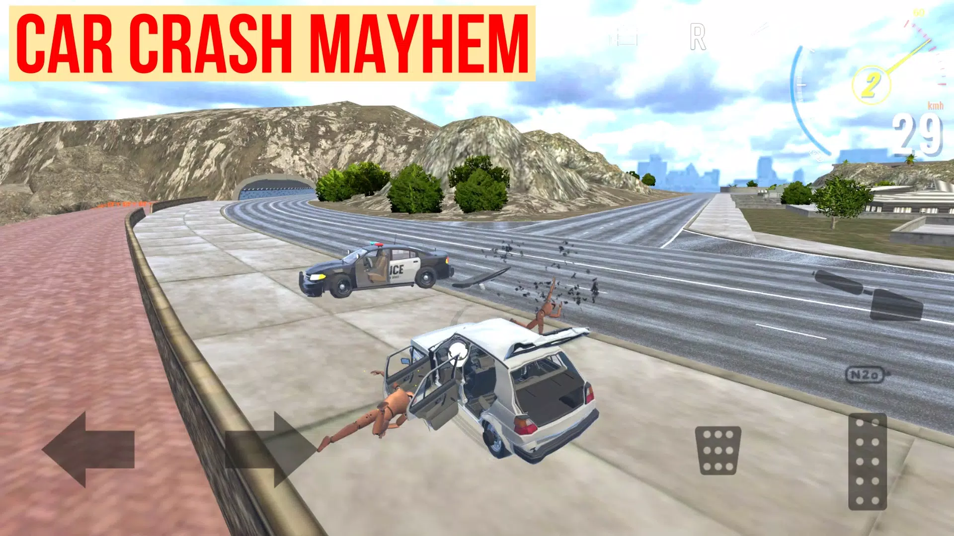 Car Crash Mayhem Captura de pantalla 3