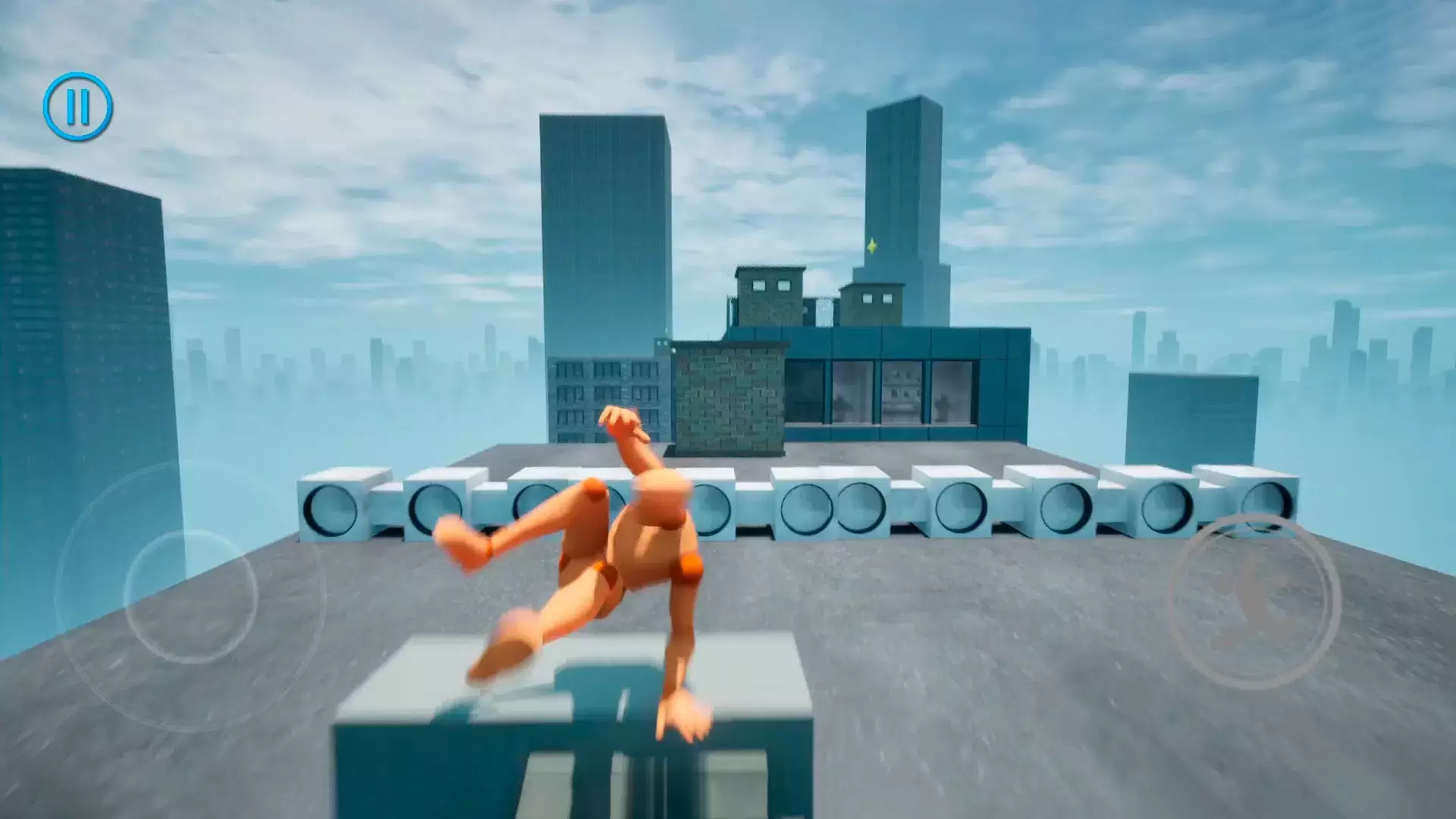 Rooftops Parkour Pro 스크린샷 0