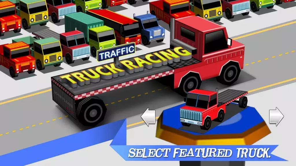 Truck Traffic Racing3D 스크린샷 0