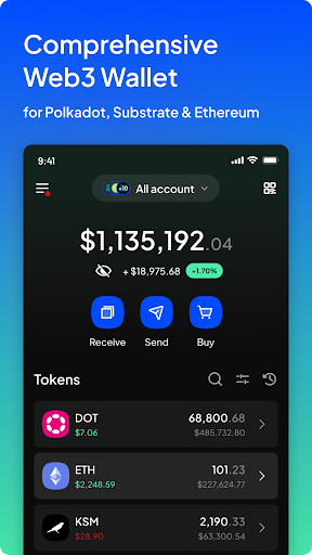 SubWallet Captura de tela 3