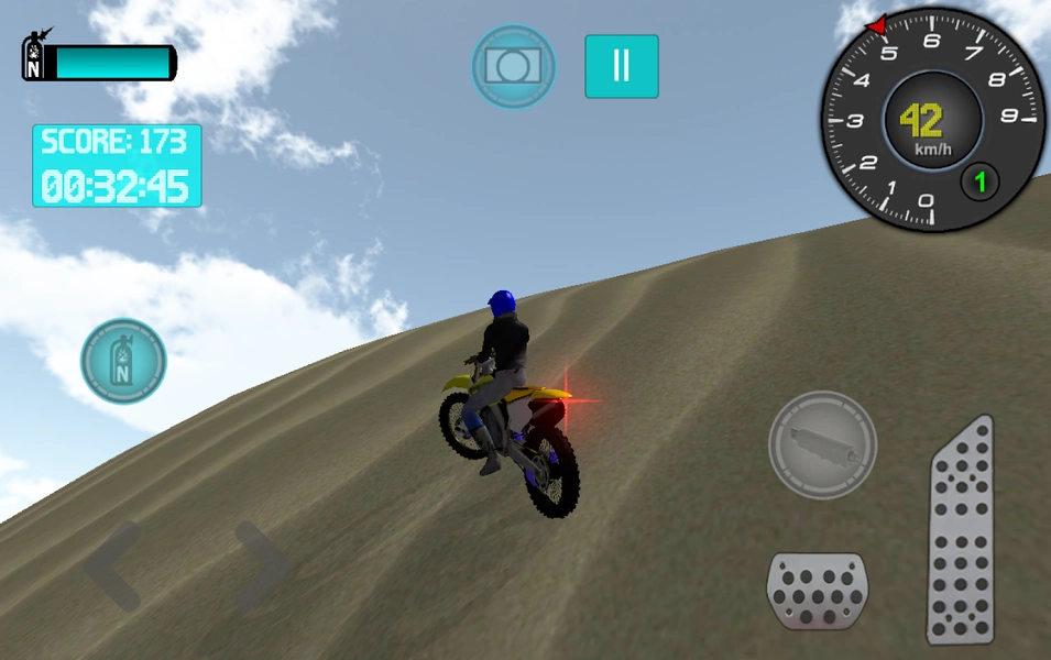 Bike Offroad Simulator Schermafbeelding 0