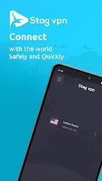 Stag VPN - Fast Secure VPN ဖန်သားပြင်ဓာတ်ပုံ 0