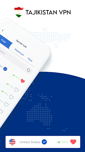 VPN Tajikistan - Get TJ IP Zrzut ekranu 3