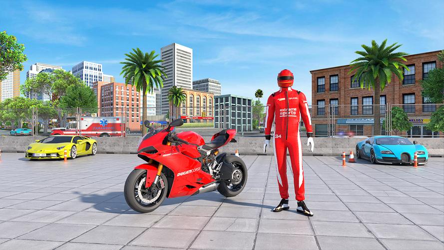 Moto Race: Bike Racing Games スクリーンショット 0