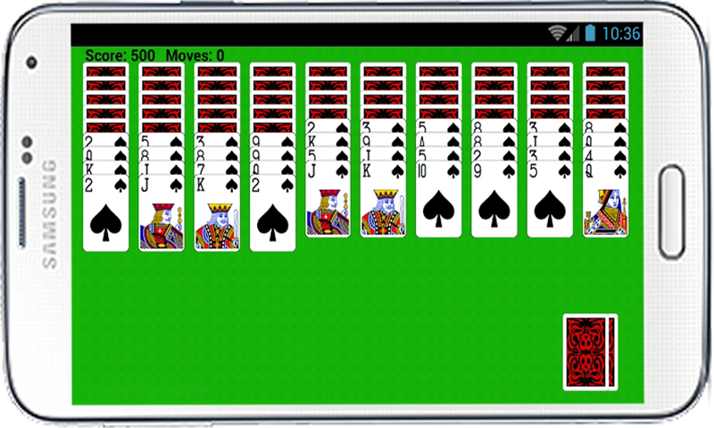 Spider Solitaire Free Game HD ဖန်သားပြင်ဓာတ်ပုံ 3