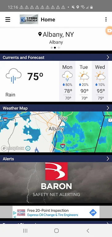 WTEN Storm Tracker - NEWS10應用截圖第0張