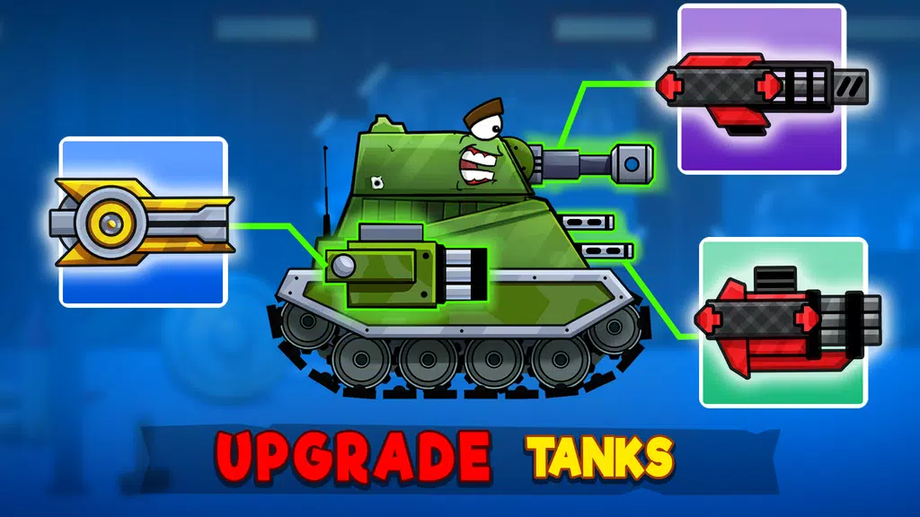 Tanks Arena io: Craft & Combat Ekran Görüntüsü 1
