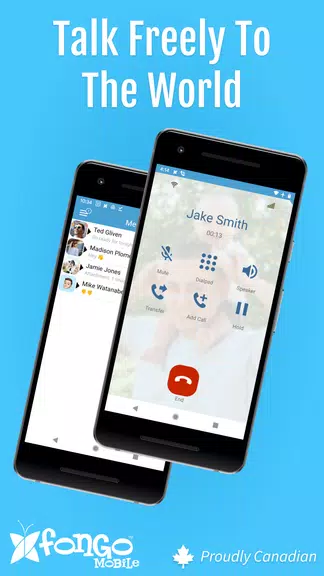 Schermata Fongo - Talk and Text Freely 0