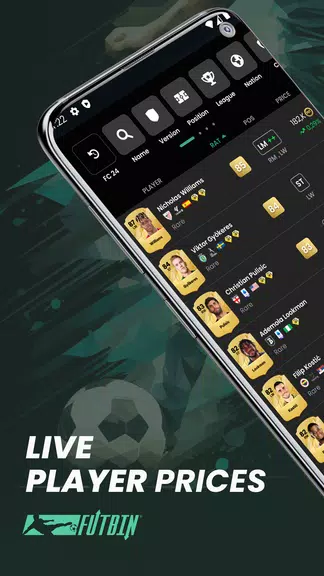 FUTBIN 24 Database & Draft應用截圖第0張