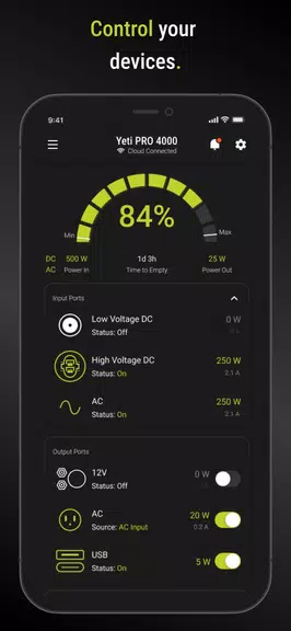 Goal Zero Power ภาพหน้าจอ 1