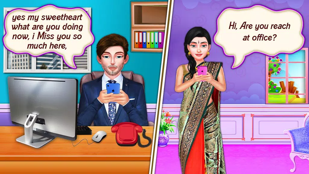 Indian Wedding Honeymoon Games Schermafbeelding 2