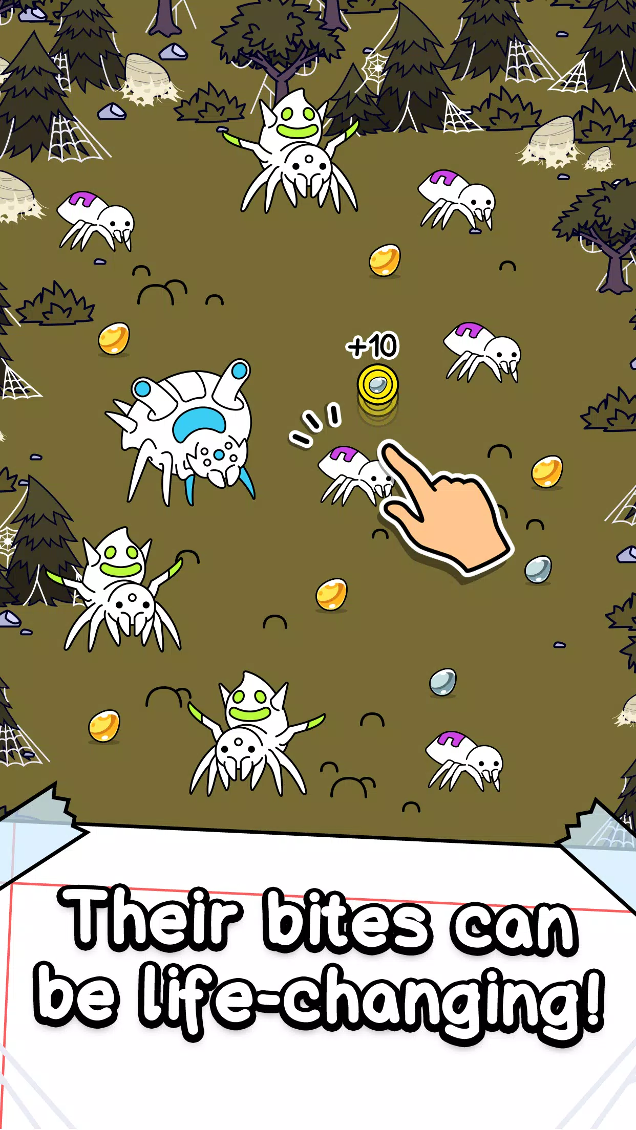 Spider Evolution: Idle Game Capture d'écran 1