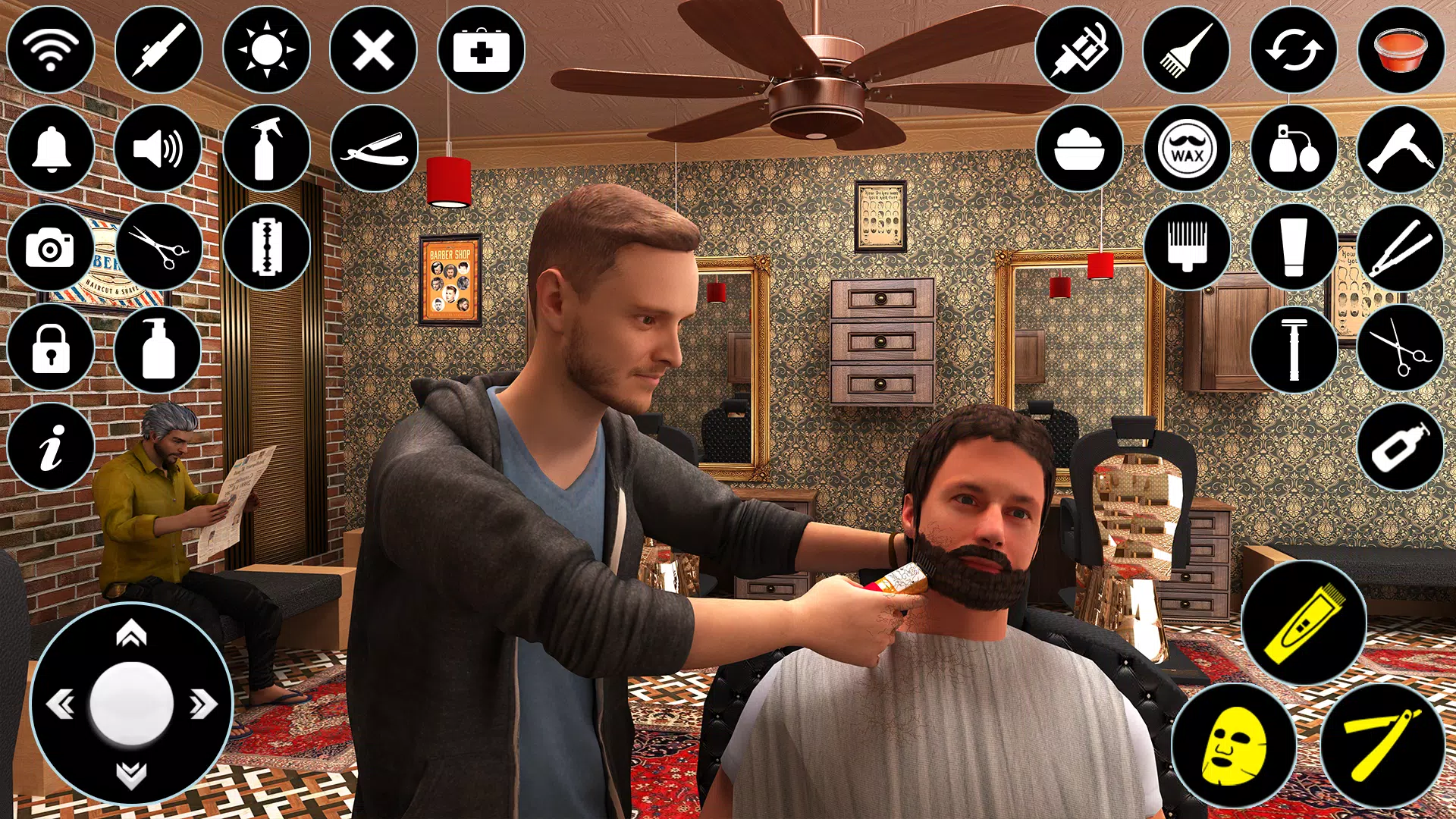 Barber Shop Game: Hair Salon स्क्रीनशॉट 1