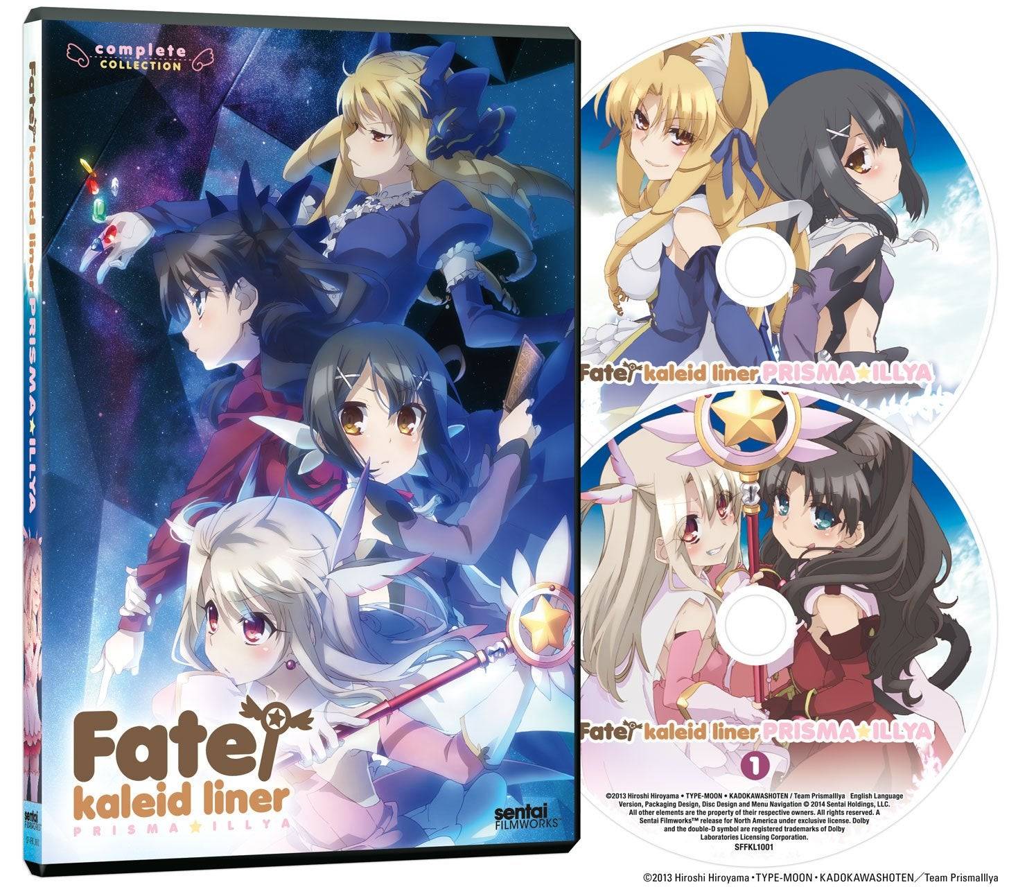 Fate/caleid voering prisma illya complete collectie