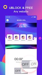 Seven VPN স্ক্রিনশট 0