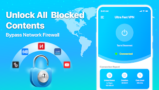 Fast VPN Ultra Fast Proxy VPN Captura de tela 1