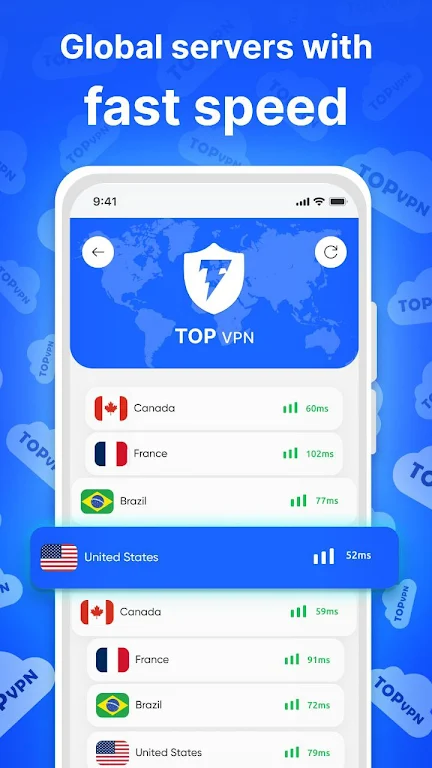 Troot vpn fast and secure vpn Screenshot 1