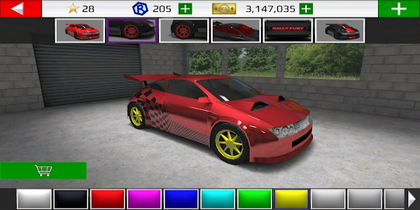 Rally Fury Mod Tangkapan skrin 2