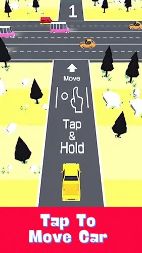 Traffic Road Cross Fun Game Capture d'écran 0