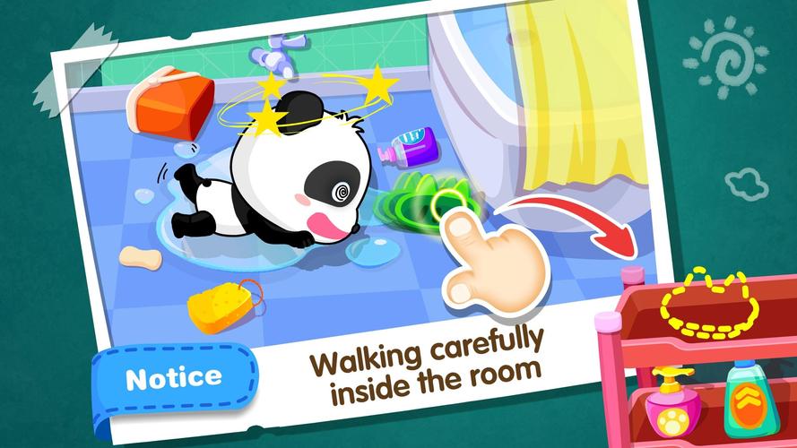 Baby Panda Home Safety Zrzut ekranu 3