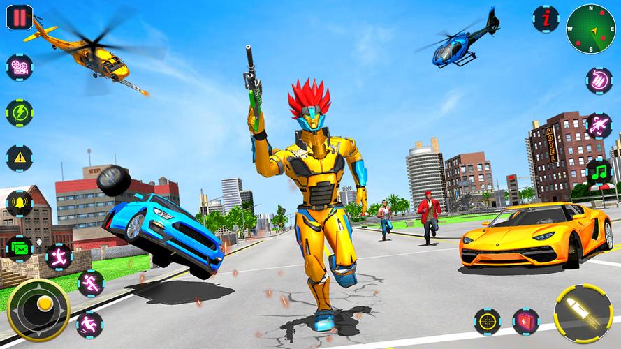 Robot Hero Game - Robot Game Tangkapan skrin 3