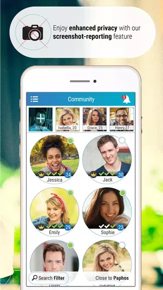 PriveTalk Real Online Dating ภาพหน้าจอ 1