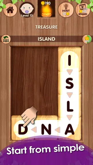 Falling Word Games - Addictive ภาพหน้าจอ 2