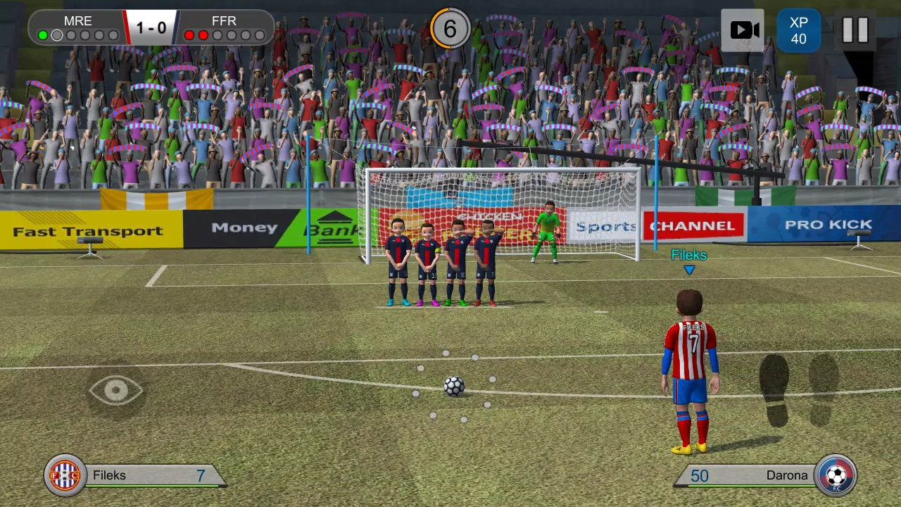 Schermata Pro Kick Soccer 1