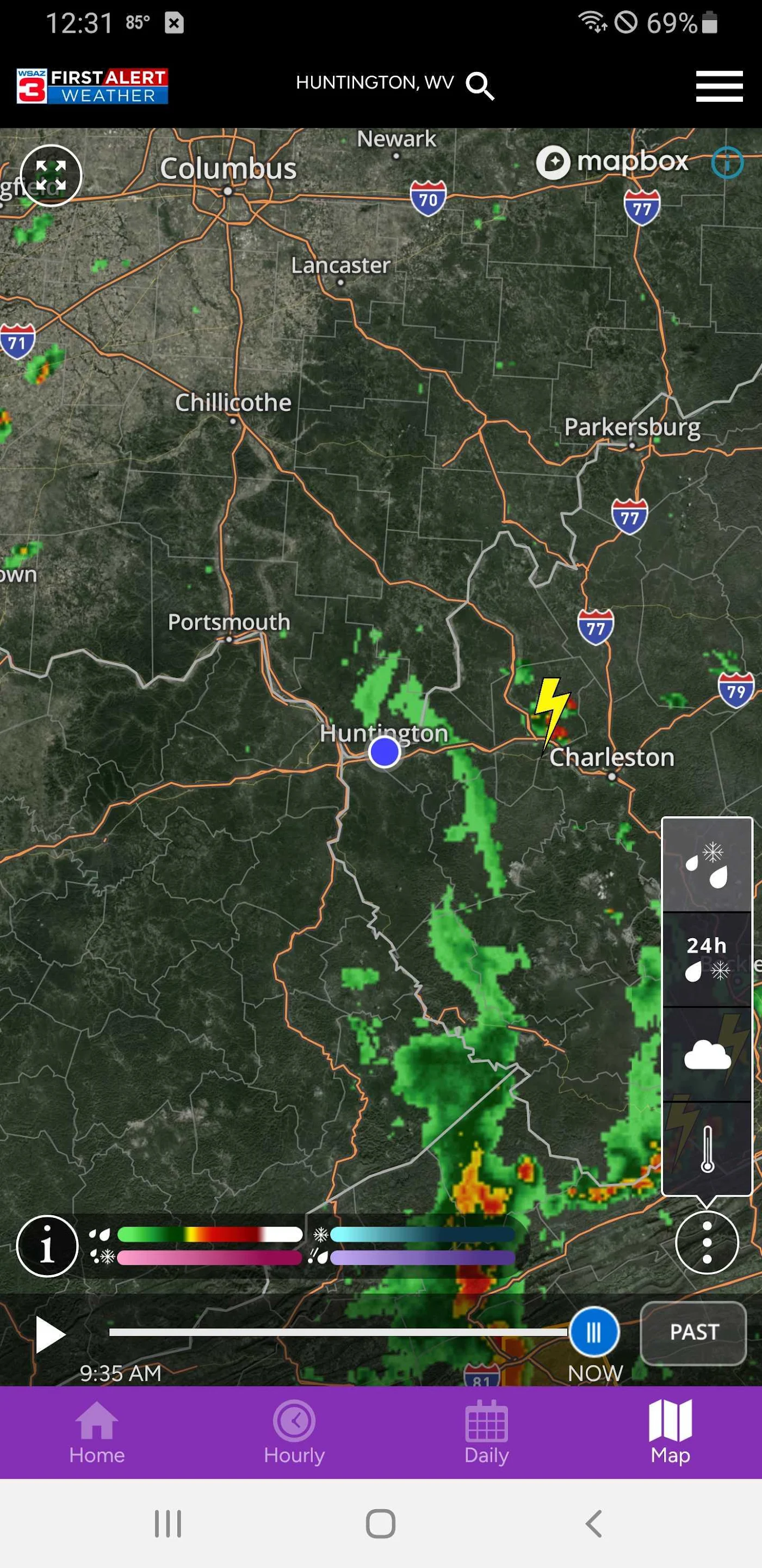 WSAZ First Alert Weather App Capture d'écran 2