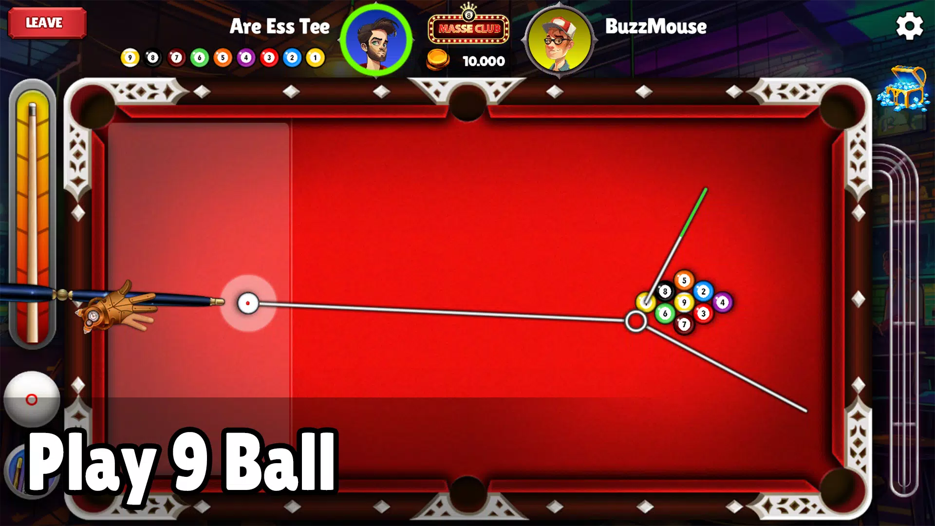 PoolStrike 8 ball pool offline Capture d'écran 1