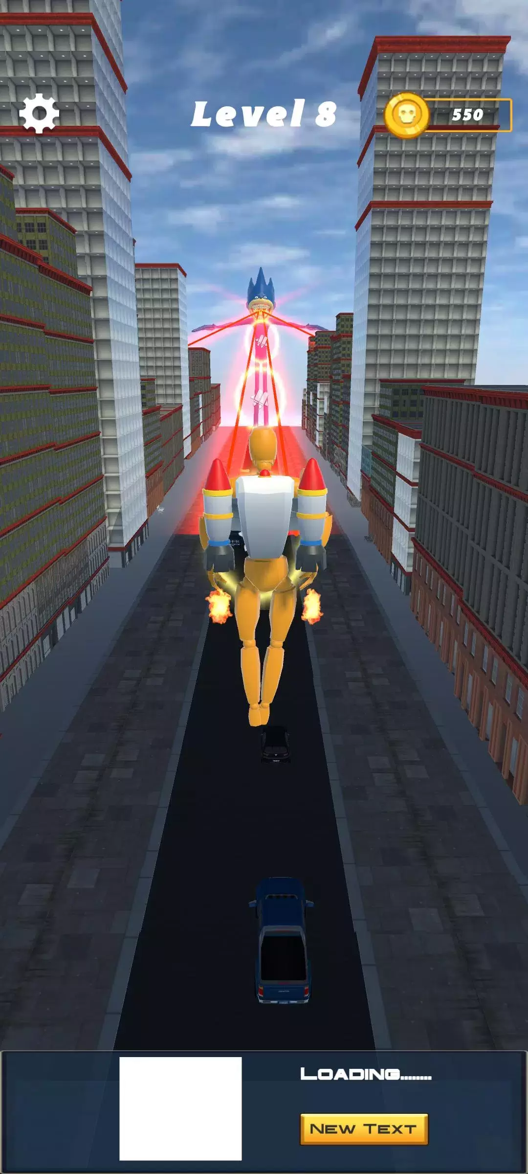 Jetpack Ragdoll: Fly Adventure স্ক্রিনশট 1