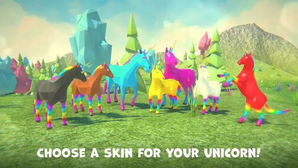 Unicorn Family Simulator Tangkapan skrin 2