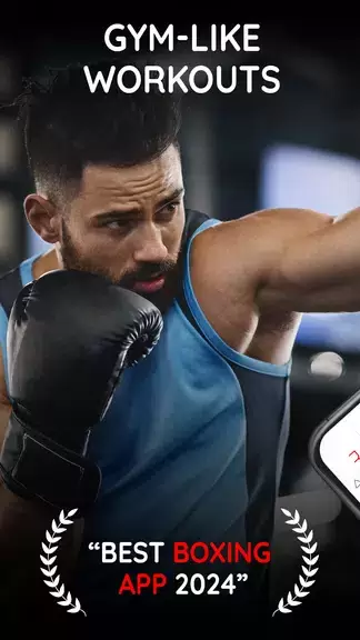 Boxing Training & Workout App Tangkapan skrin 0