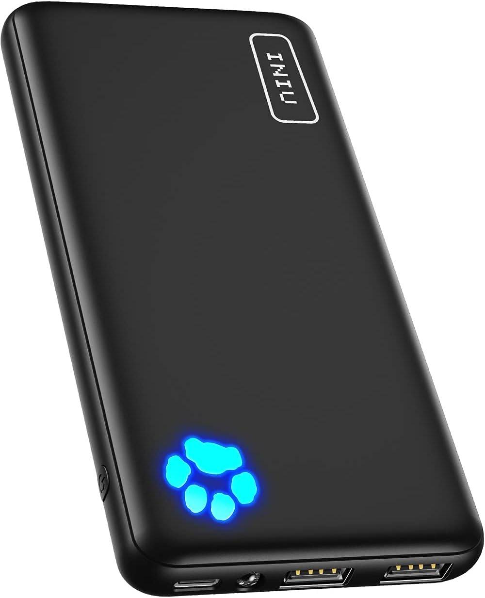 Iniu 10,000MAH ইউএসবি পাওয়ার ব্যাংক