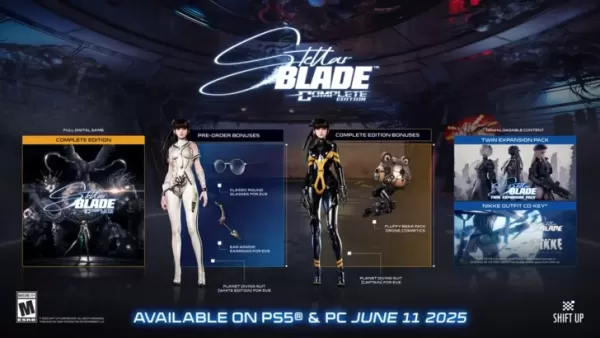 Stellar Blade Complete Edition rilascia l'11 giugno