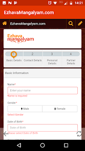 Ezhava Mangalyam Matrimony Tangkapan skrin 0