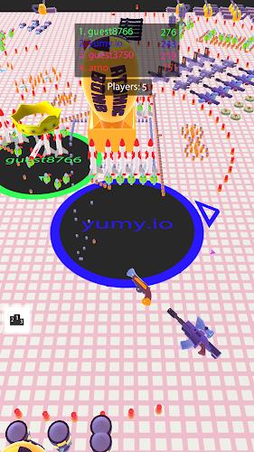 yumy.io - io - hole games ภาพหน้าจอ 3