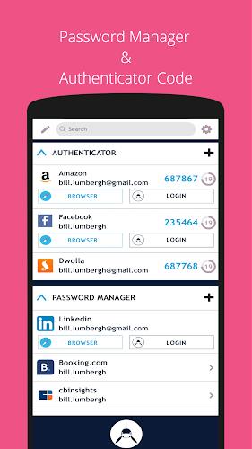 SAASPASS Authenticator 2FA App স্ক্রিনশট 0