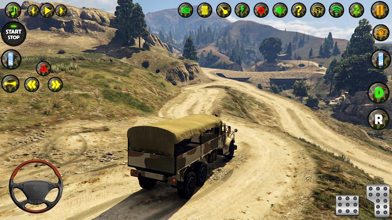 American Army Truck Driving スクリーンショット 1