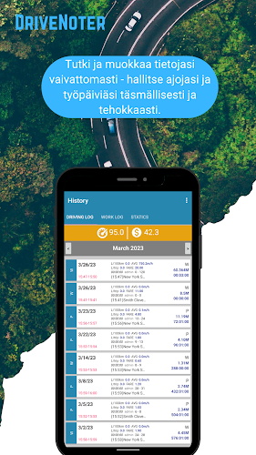 Mileage Tracker - DriveNoter Captura de tela 2