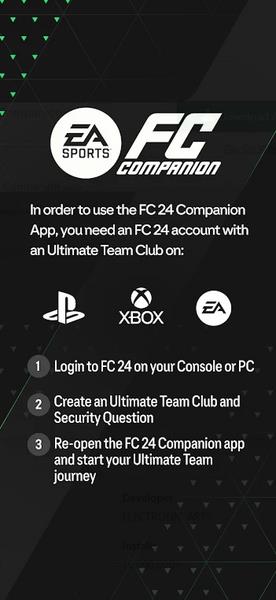 EA SPORTS™ FC 24 Companion স্ক্রিনশট 0