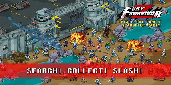 Fury Survivor: Pixel Z Ekran Görüntüsü 1